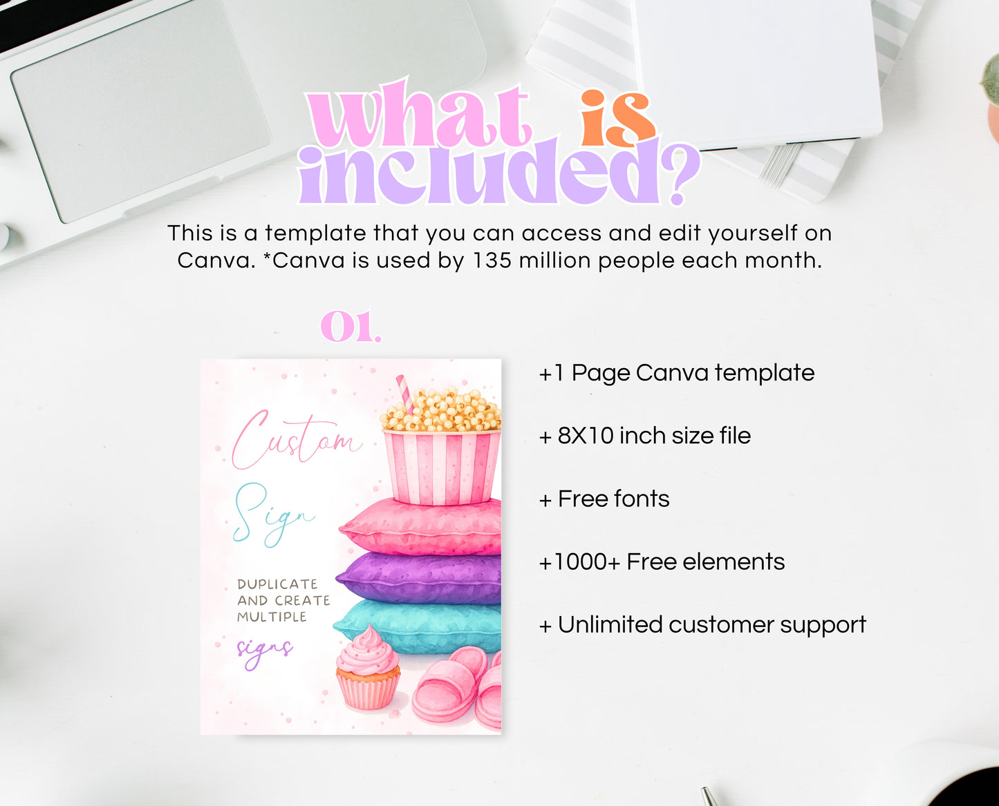 Editable Slumber Party Table Sign Custom Spa Sleepover Glamping Theme Pink Tween Teen Printable Signage Template Instant Download GBP52