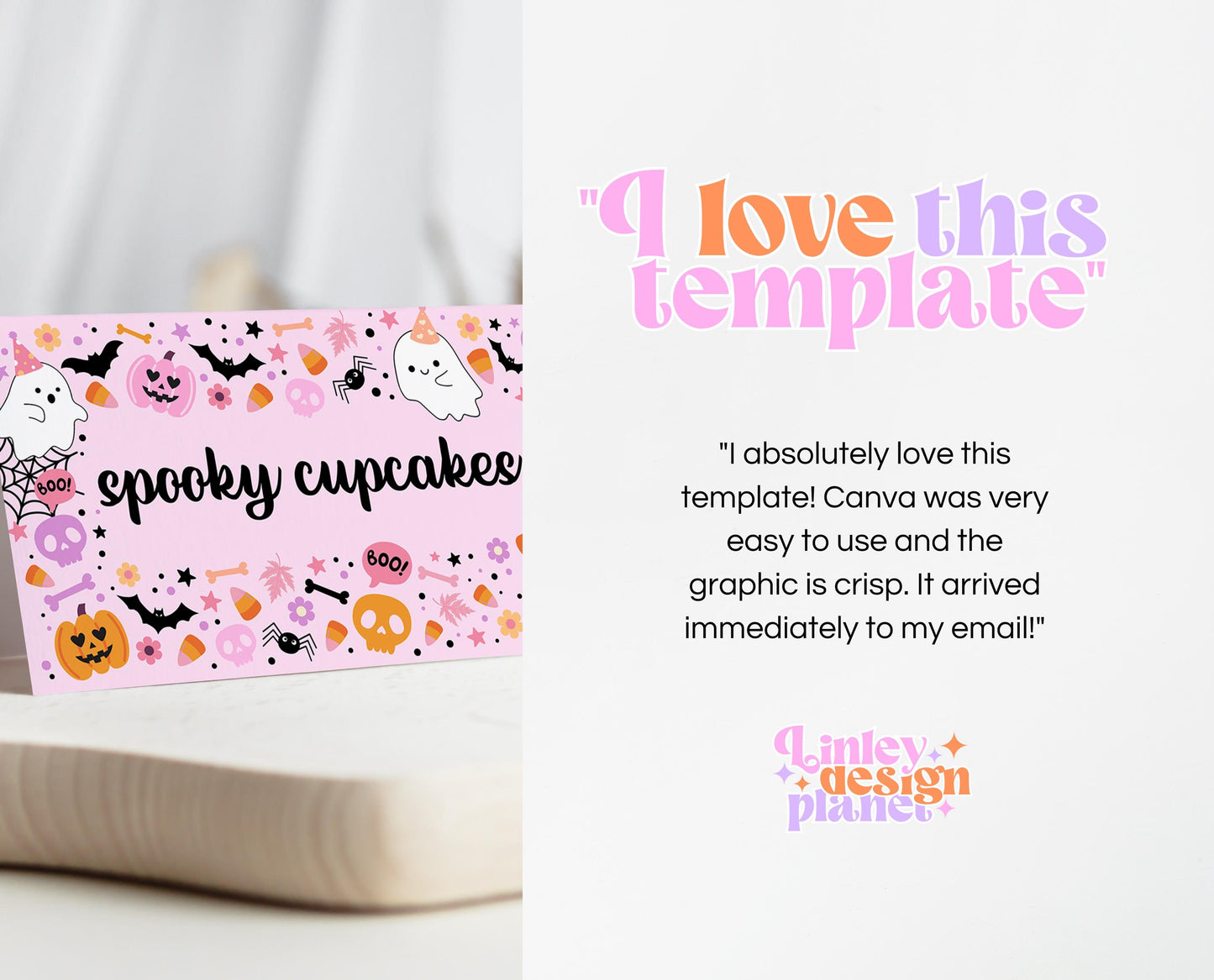 Editable A Little Boo Is Almost Due Baby Shower Food Label, Pink Girl Baby Shower Tent Cards, Halloween Baby Shower Food Cards, HBSC07