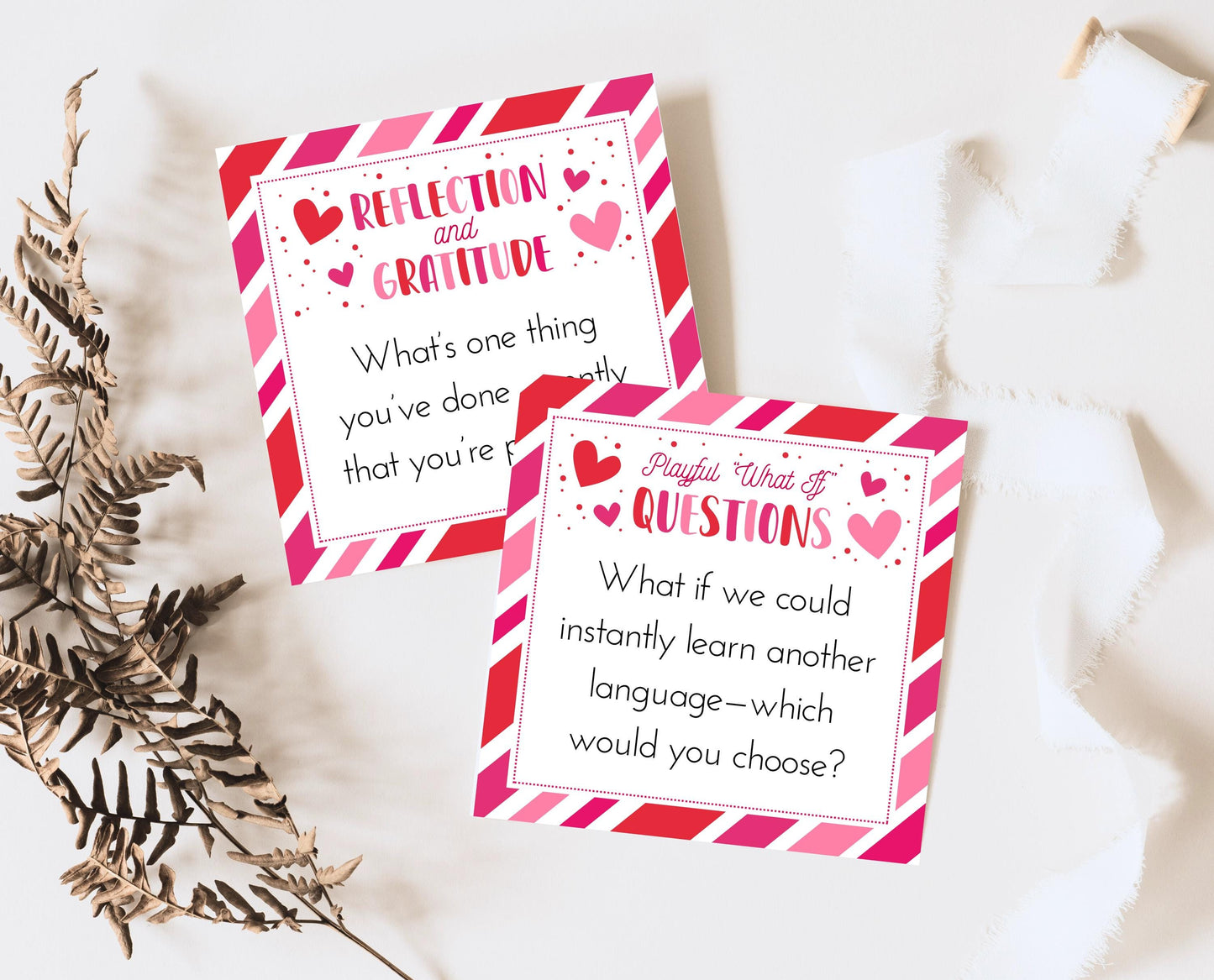 Couple Question Cards, Conversation Starters Cards, Date Night Cards, Romantic Anniversary Gift, Valentines Games, Relationship Cards Games