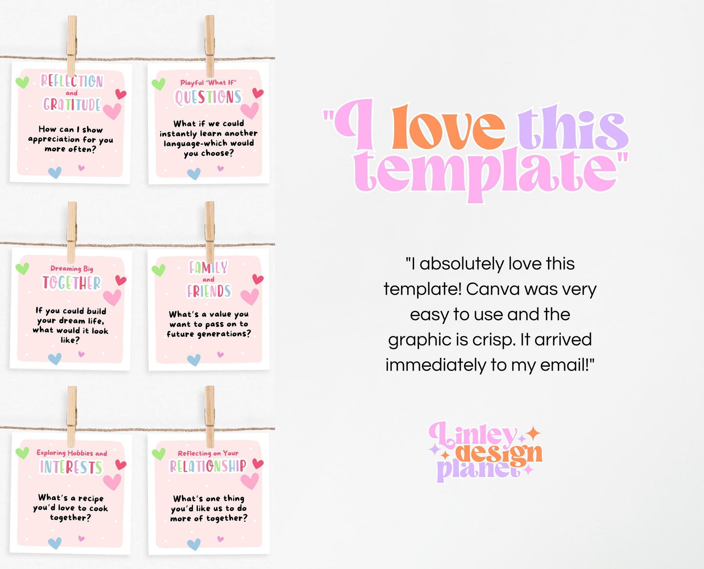 Couple Question Cards, Conversation Starters Cards, Date Night Cards, Romantic Anniversary Gift, Valentines Games, Relationship Cards Games