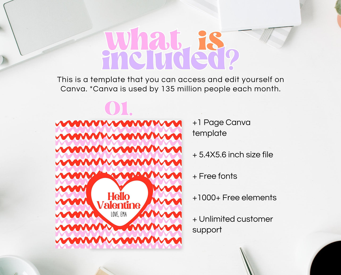 Editable Valentine's Day Chocolate Wrapper, Pink Red Heart Chocolate Wrapper, Classroom Valentine's Treat, Friend Valentine Gift, Printable