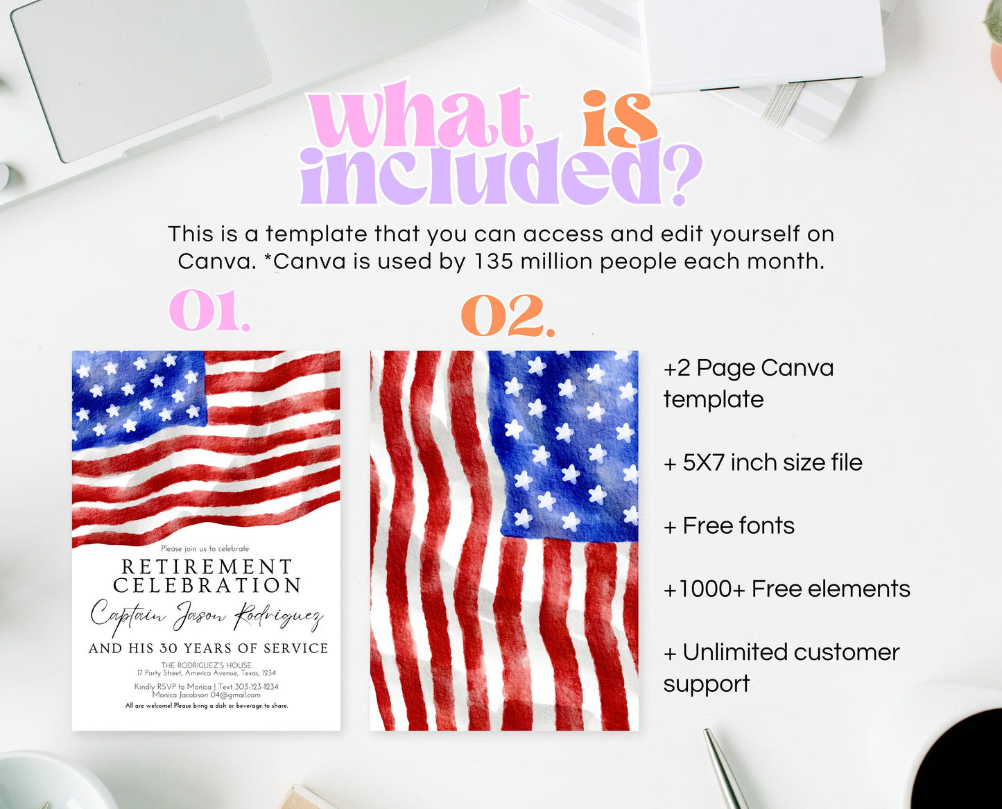Editable Retirement Party Invitation, Retirement Invite Download, Military Retirement Invite, Navy Marine Retirement Party, Army Air Force