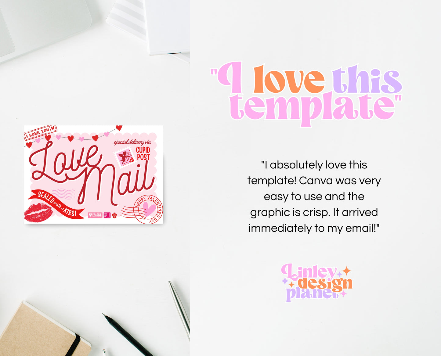 Editable Valentines Day Gift Box Label, Personalized Valentine Treat Box Label, Valentines Gift Label, Printable, Valentine Shipping Label