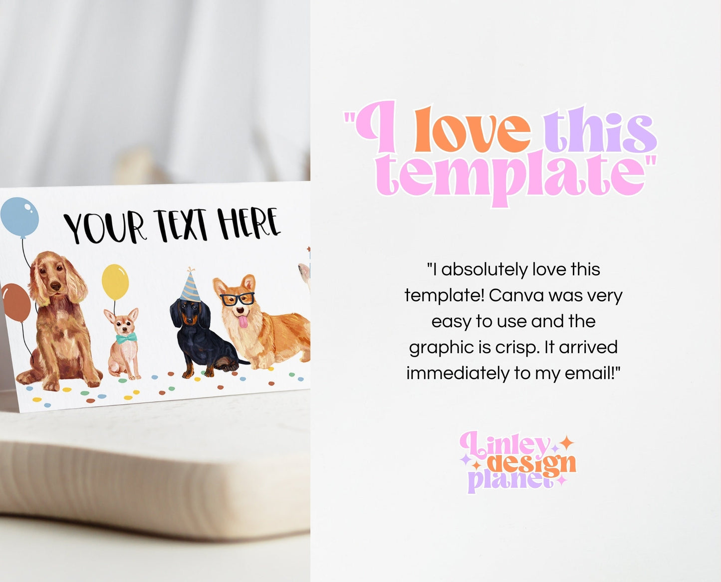 Editable Boy Dog Birthday Food Labels, Puppy Birthday Tent Card, Dog Birthday Party Decor, Printable Template, BDBP01