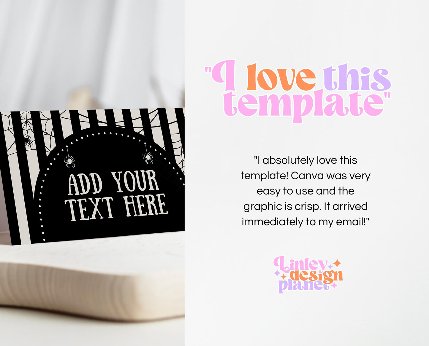 Editable Halloween Baby Shower Food Label, Gender Neutral Halloween Baby Shower Tent Cards, Spider Web Baby Shower, HBSC02