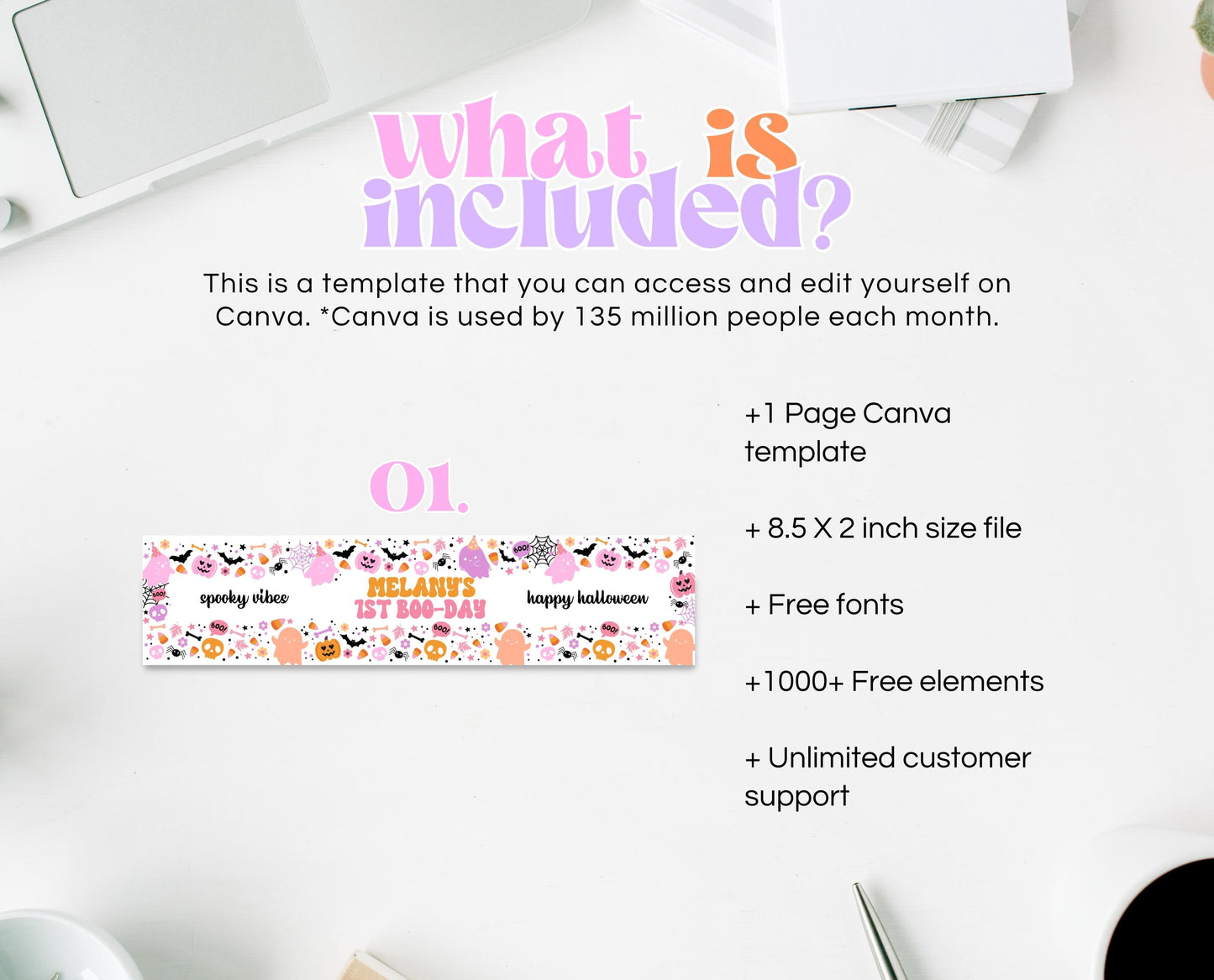 Editable Spooky Birthday Water Bottle Label, Halloween Birthday Labels, Spooky Party Bottle Labels, Halloween, Template, Printable, PHBP01