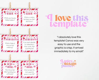Couple Question Cards, Conversation Starters Cards, Date Night Cards, Romantic Anniversary Gift, Valentines Games, Relationship Cards Games