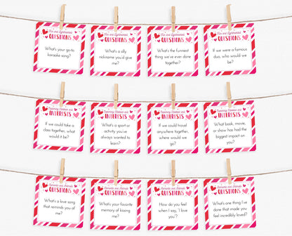 Couple Question Cards, Conversation Starters Cards, Date Night Cards, Romantic Anniversary Gift, Valentines Games, Relationship Cards Games