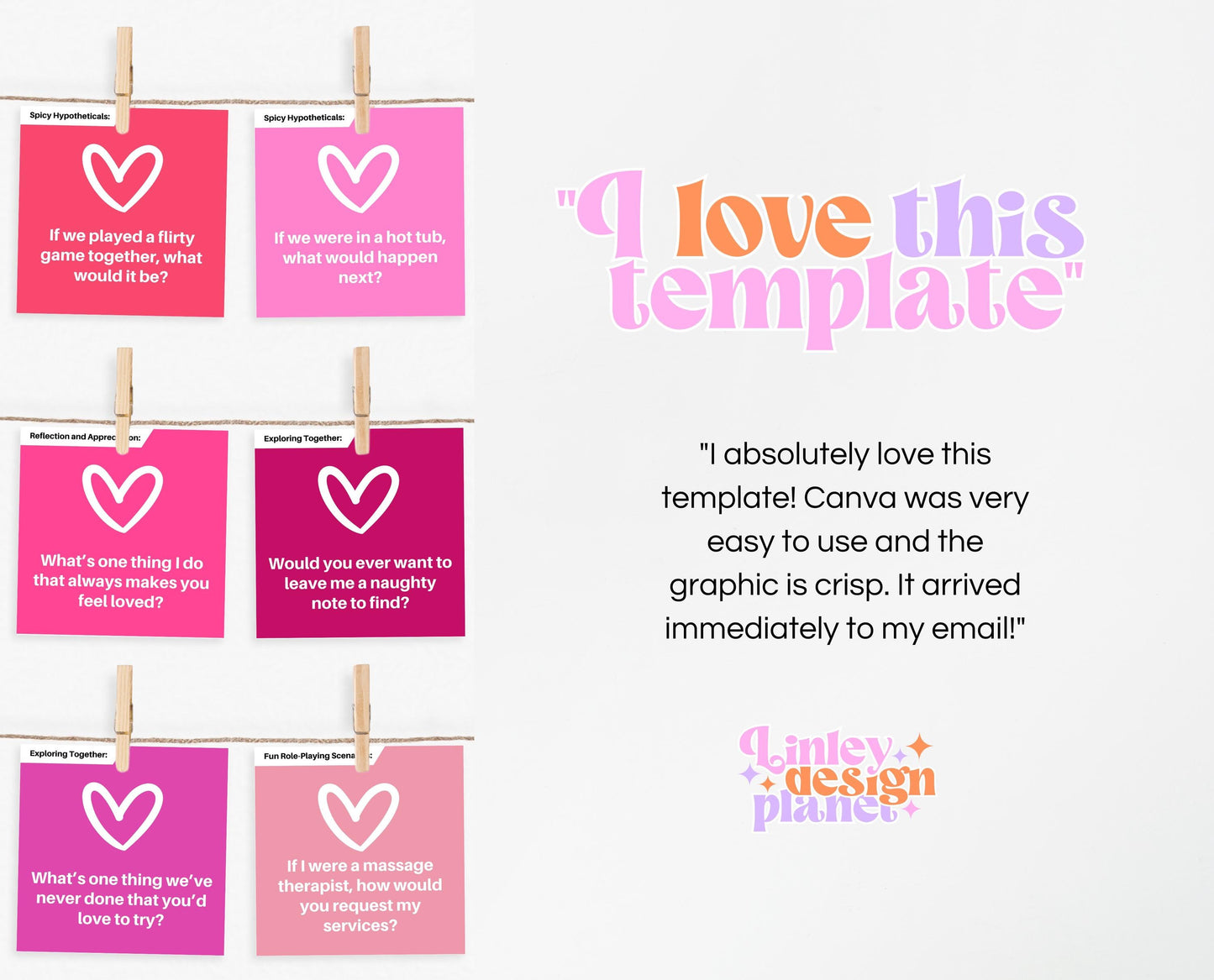 Couple Naughty Question Cards, Dirty Conversation Cards, Date Night Cards, Romantic Anniversary Gift, Valentines Games, 50 Shades Of Pink