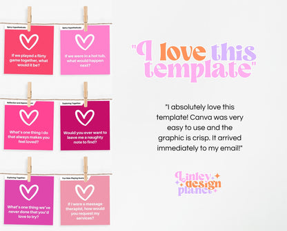 Couple Naughty Question Cards, Dirty Conversation Cards, Date Night Cards, Romantic Anniversary Gift, Valentines Games, 50 Shades Of Pink
