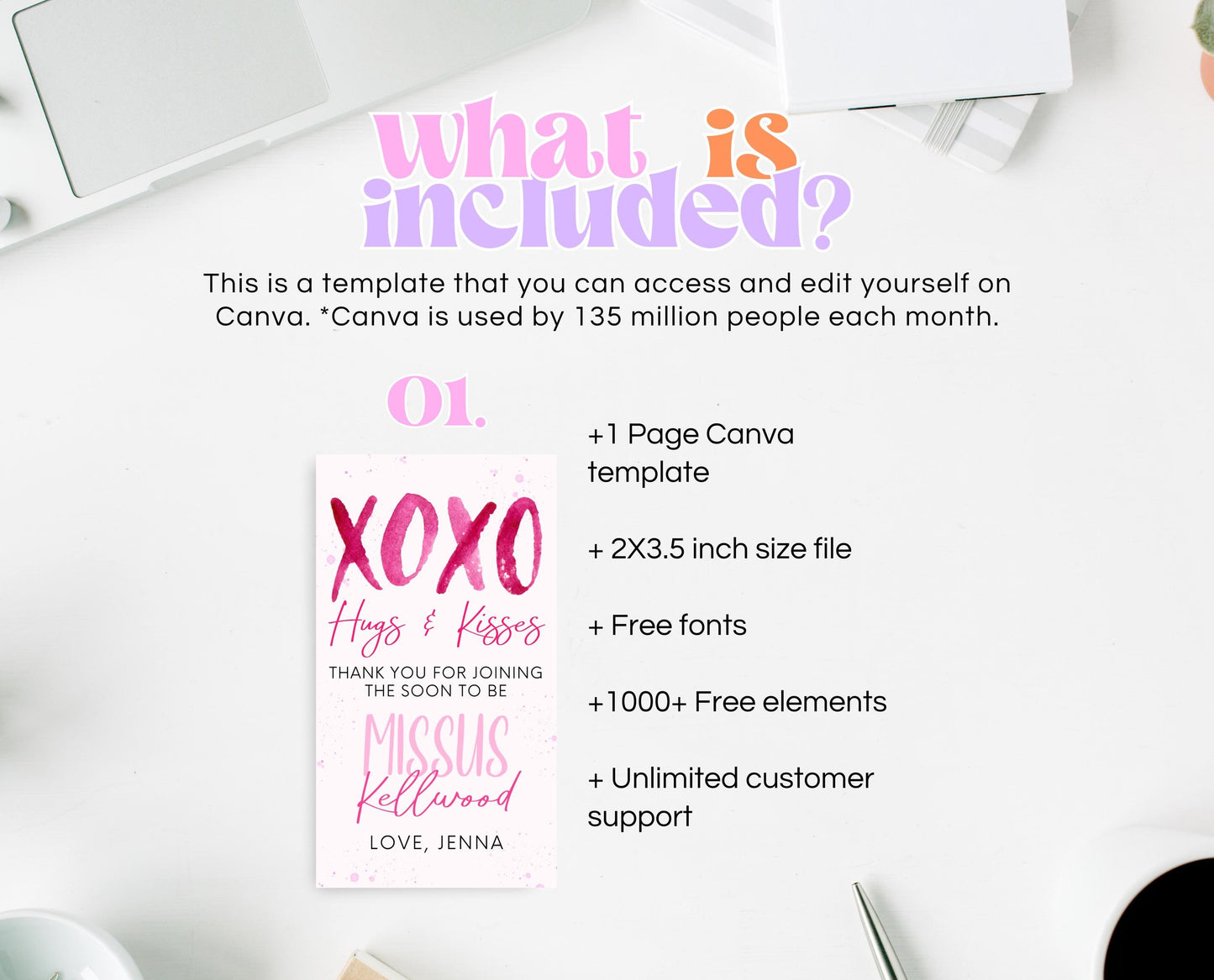Editable Valentine Bridal Shower Favor Tag, Showered With Love Bridal Wedding Shower Favors, Hearts Pink Red Tag, Instant Download, VDC06